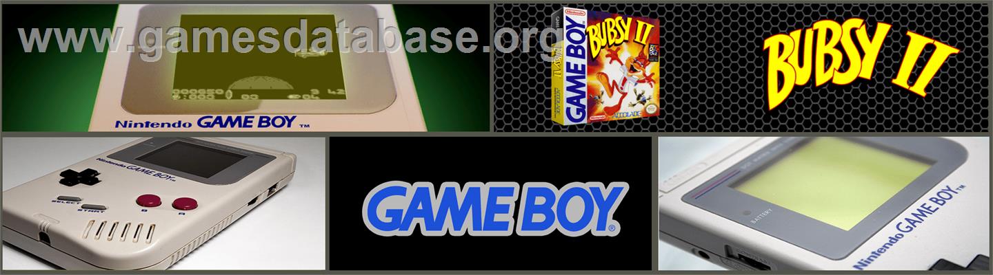 Bubsy 2 - Nintendo Game Boy - Artwork - Marquee