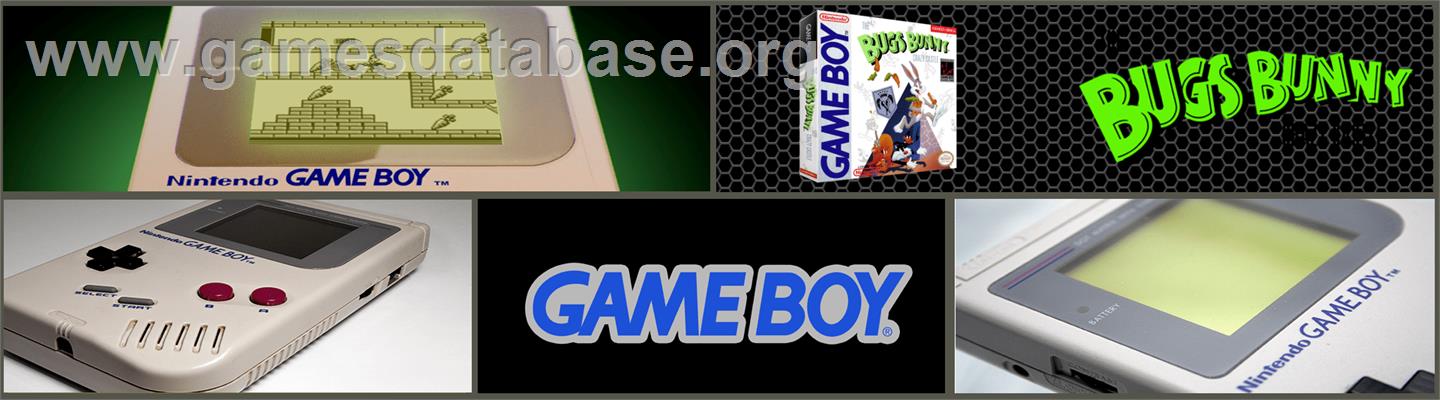 Bugs Bunny Crazy Castle - Nintendo Game Boy - Artwork - Marquee