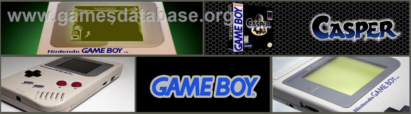 Casper - Nintendo Game Boy - Artwork - Marquee