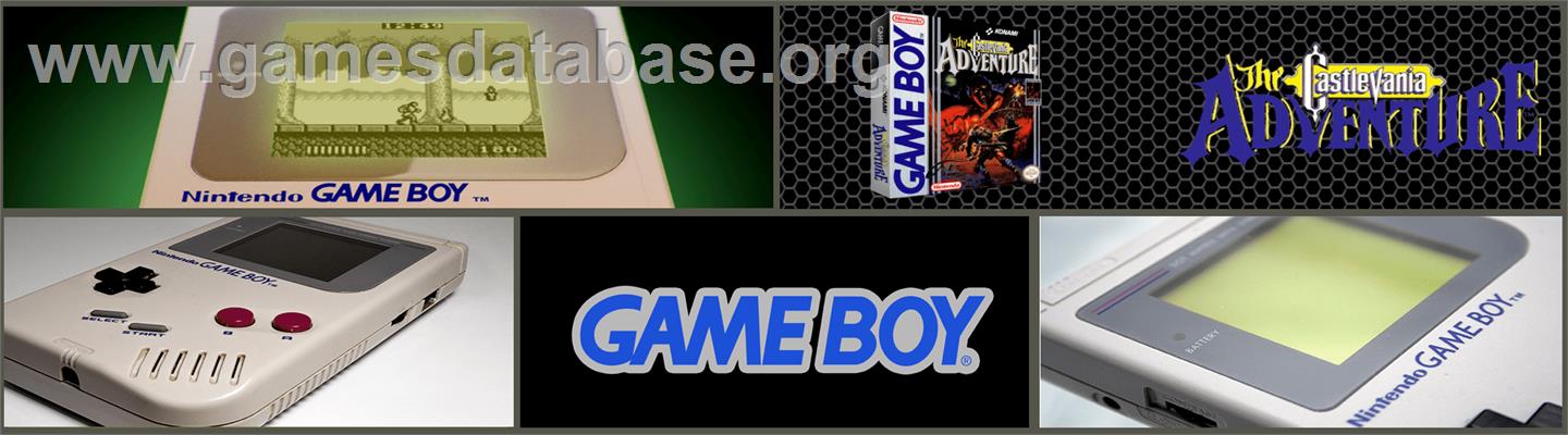 Castlevania: The Adventure - Nintendo Game Boy - Artwork - Marquee