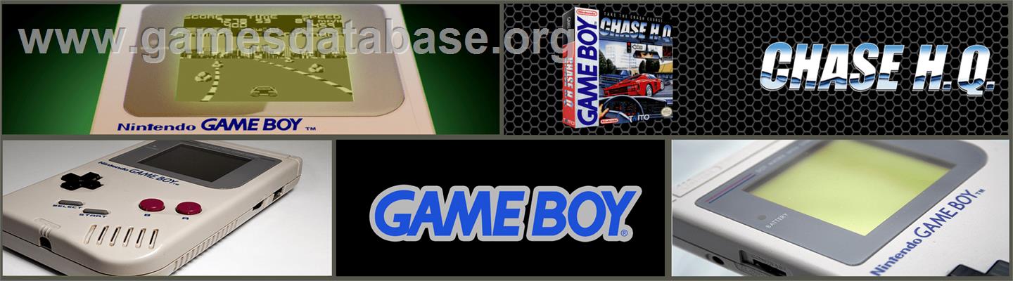 Chase H.Q. - Nintendo Game Boy - Artwork - Marquee