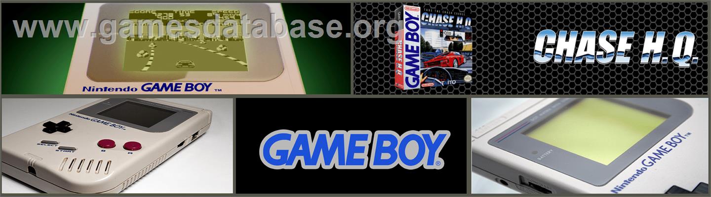 Chase H.q. - Nintendo Game Boy - Artwork - Marquee