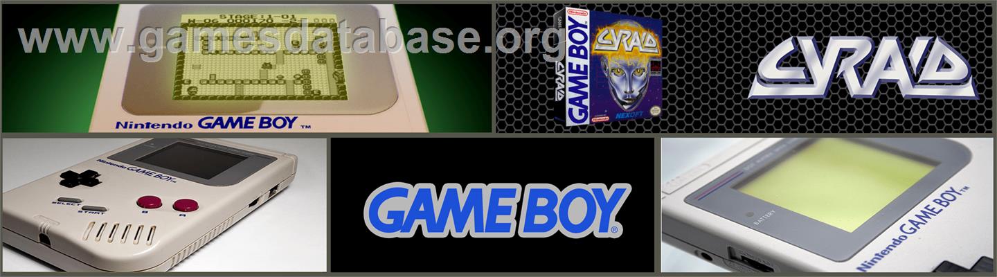 Cyraid - Nintendo Game Boy - Artwork - Marquee