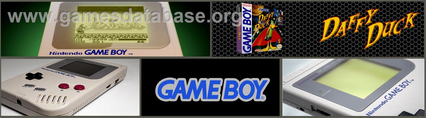 Daffy Duck: The Marvin Missions - Nintendo Game Boy - Artwork - Marquee