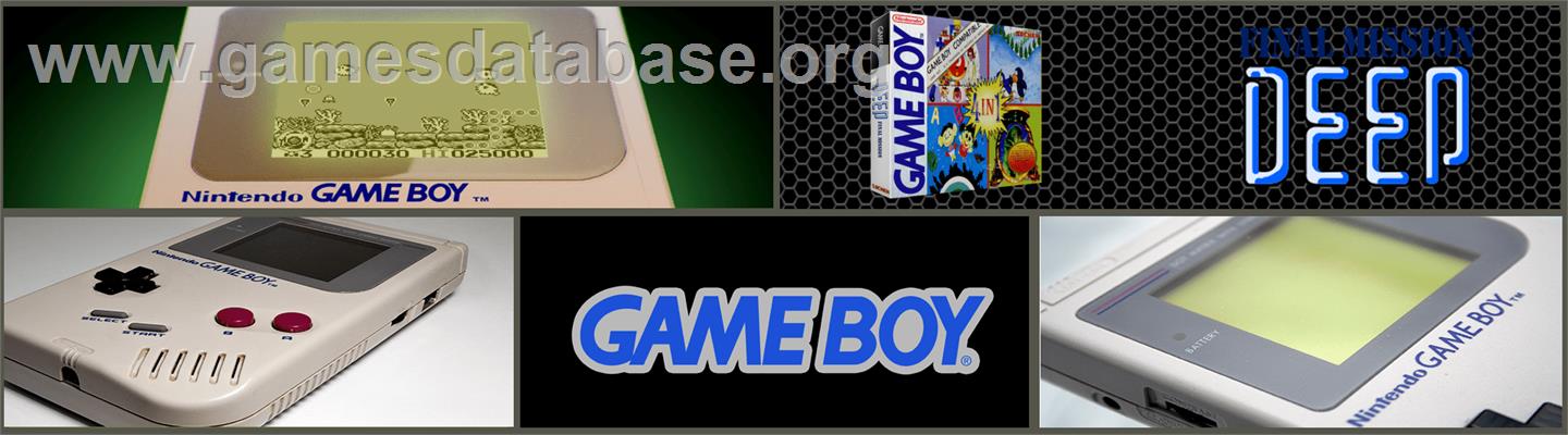 Deep - Final Mission - Nintendo Game Boy - Artwork - Marquee
