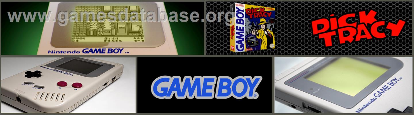 Dick Tracy - Nintendo Game Boy - Artwork - Marquee