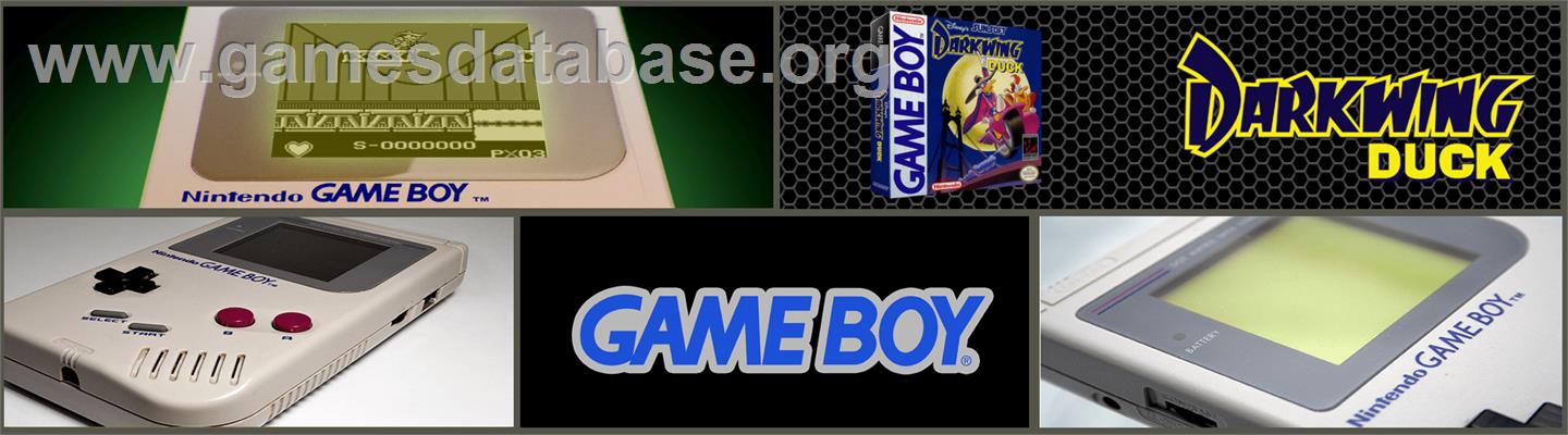 Disney's Darkwing Duck - Nintendo Game Boy - Artwork - Marquee