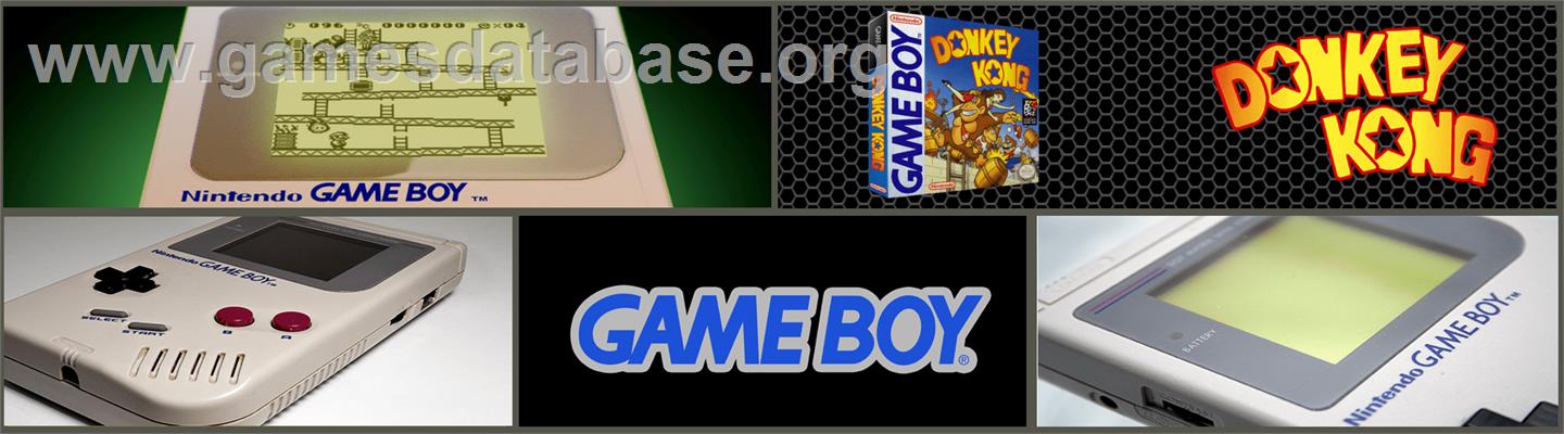 Donkey Kong - Nintendo Game Boy - Artwork - Marquee