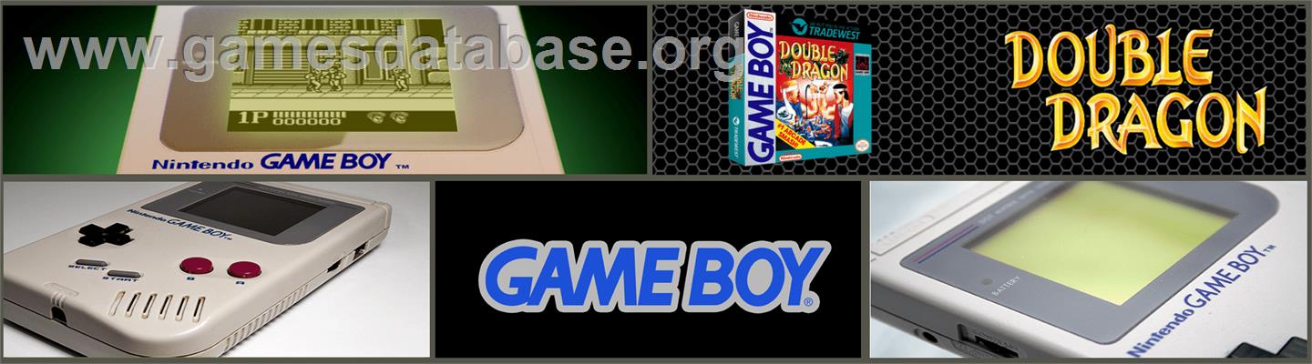 Double Dragon - Nintendo Game Boy - Artwork - Marquee
