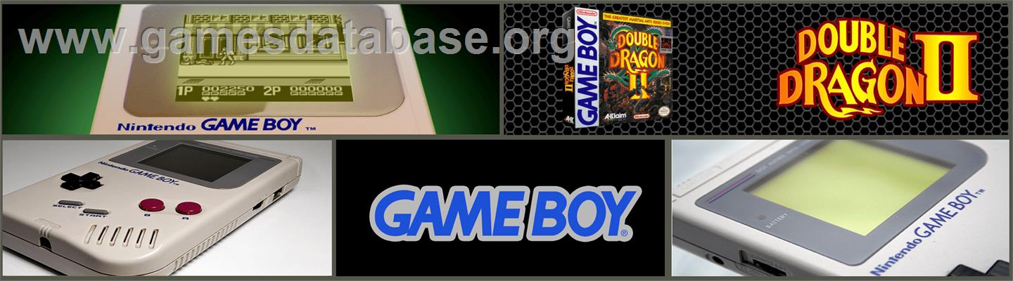 Double Dragon II - The Revenge - Nintendo Game Boy - Artwork - Marquee