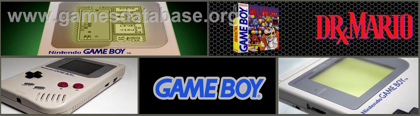 Dr. Mario - Nintendo Game Boy - Artwork - Marquee