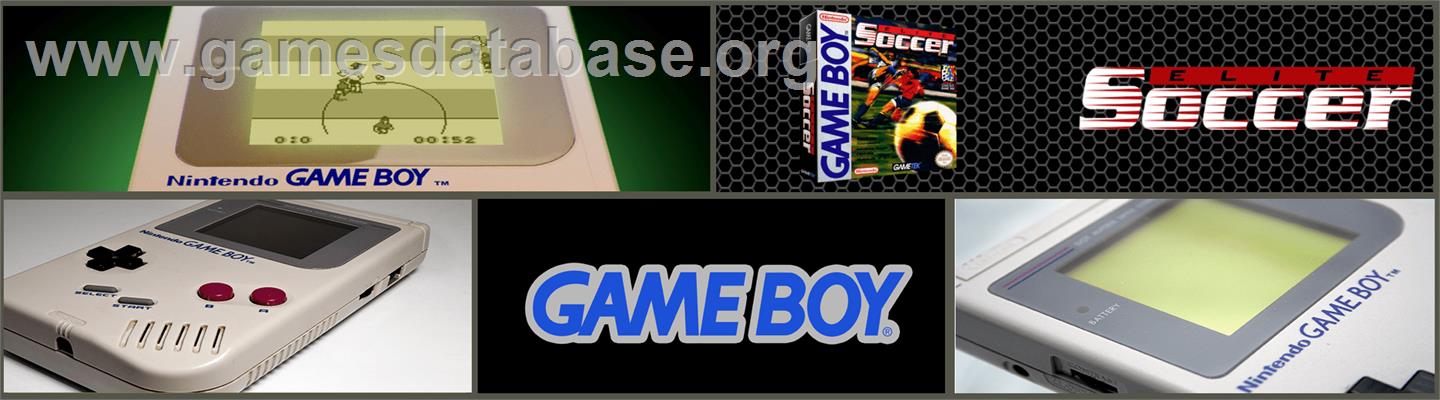 Elite Soccer - Nintendo Game Boy - Artwork - Marquee