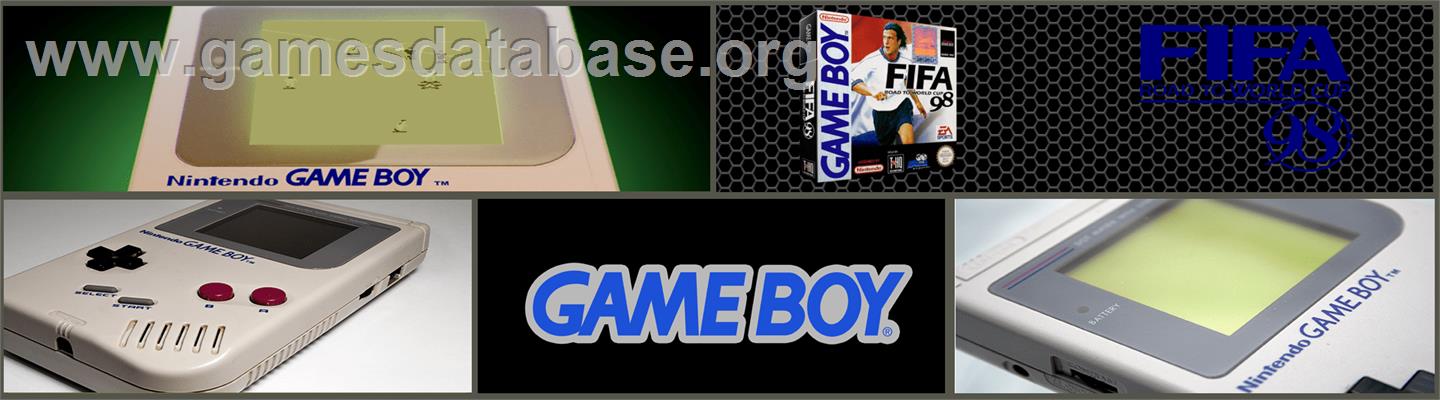FIFA 98: Road to World Cup - Nintendo Game Boy - Artwork - Marquee