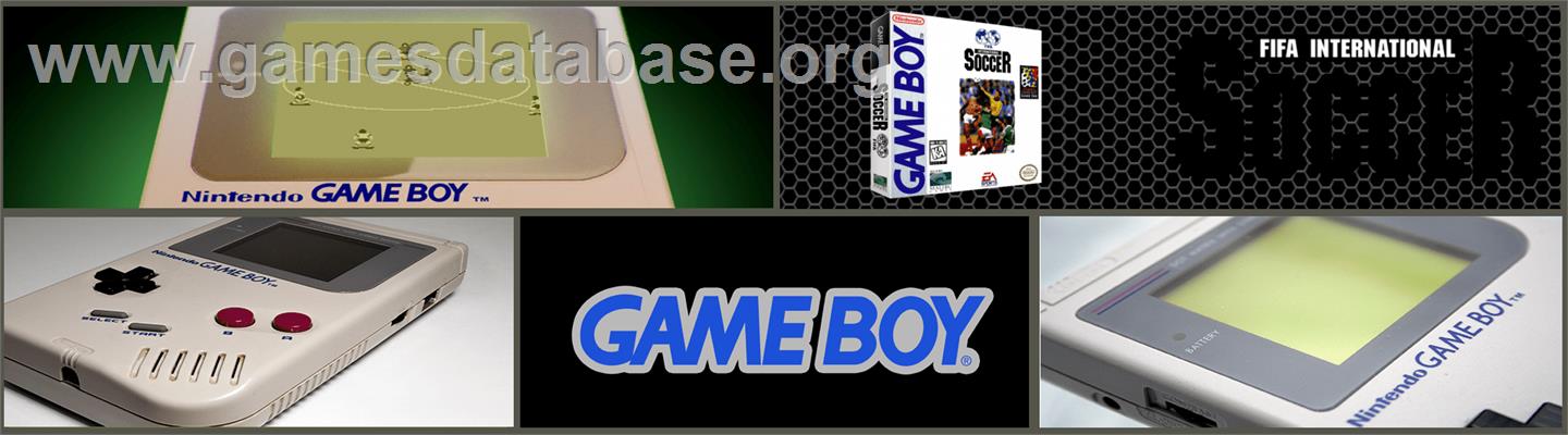 Fifa International Soccer - Nintendo Game Boy - Artwork - Marquee