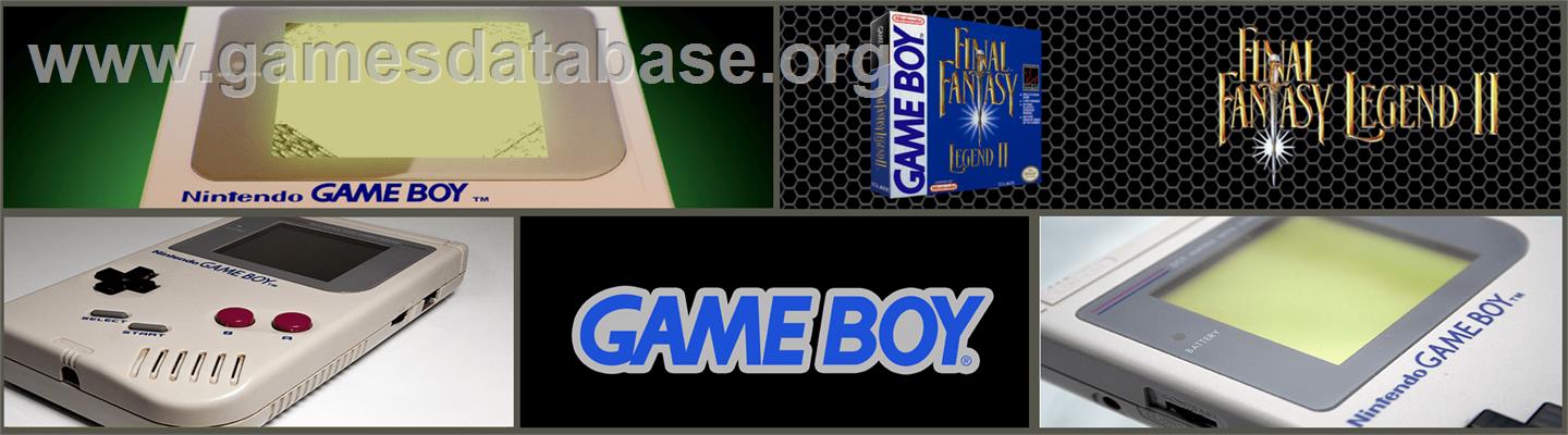 Final Fantasy Legend 2 - Nintendo Game Boy - Artwork - Marquee