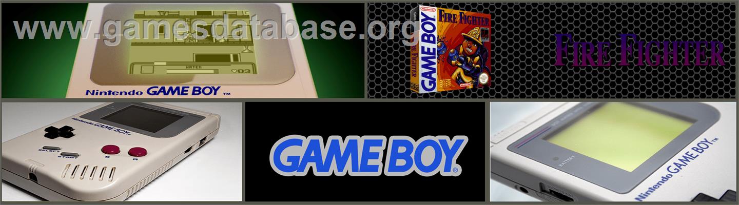 Fire Fighter - Nintendo Game Boy - Artwork - Marquee