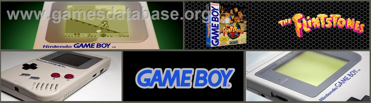 Flintstones, The - Nintendo Game Boy - Artwork - Marquee