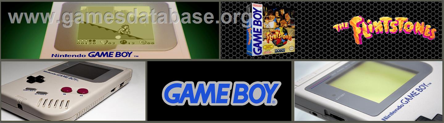 Flintstones - Nintendo Game Boy - Artwork - Marquee
