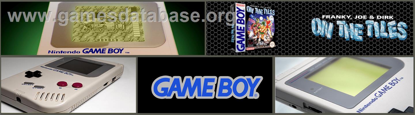 Franky, Joe And Dirk... On The Tiles - Nintendo Game Boy - Artwork - Marquee