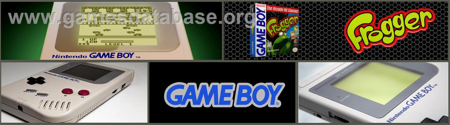 Frogger - Nintendo Game Boy - Artwork - Marquee