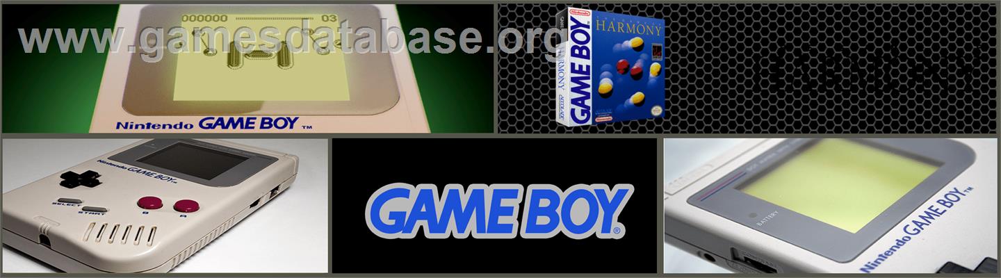 Game of Harmony - Nintendo Game Boy - Artwork - Marquee