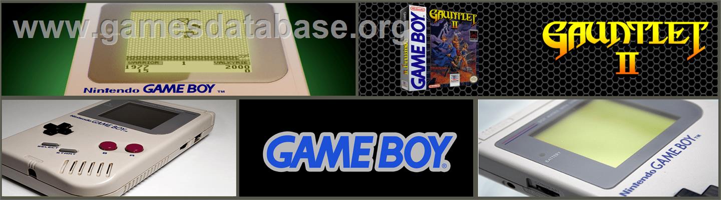 Gauntlet II - Nintendo Game Boy - Artwork - Marquee