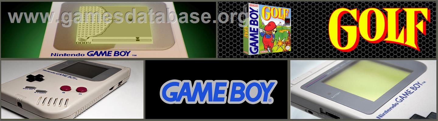 Golf - Nintendo Game Boy - Artwork - Marquee