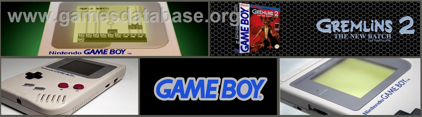 Gremlins 2 - The New Batch - Nintendo Game Boy - Artwork - Marquee