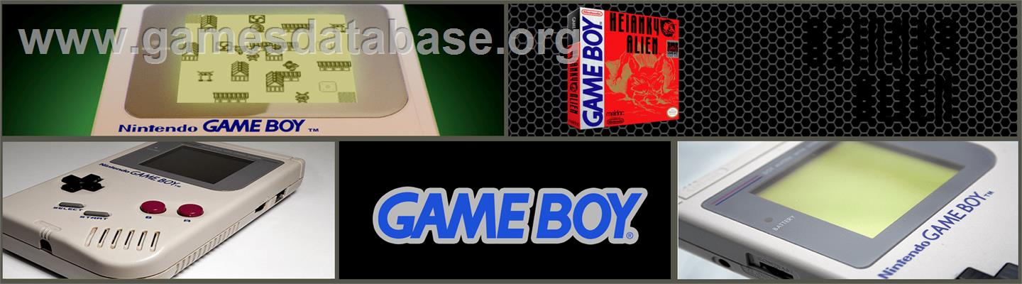 Heiankyo Alien - Nintendo Game Boy - Artwork - Marquee