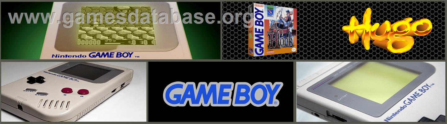 Hook - Nintendo Game Boy - Artwork - Marquee