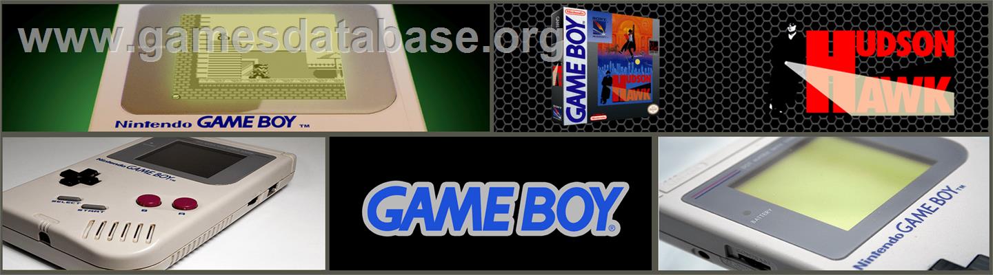 Hudson Hawk - Nintendo Game Boy - Artwork - Marquee
