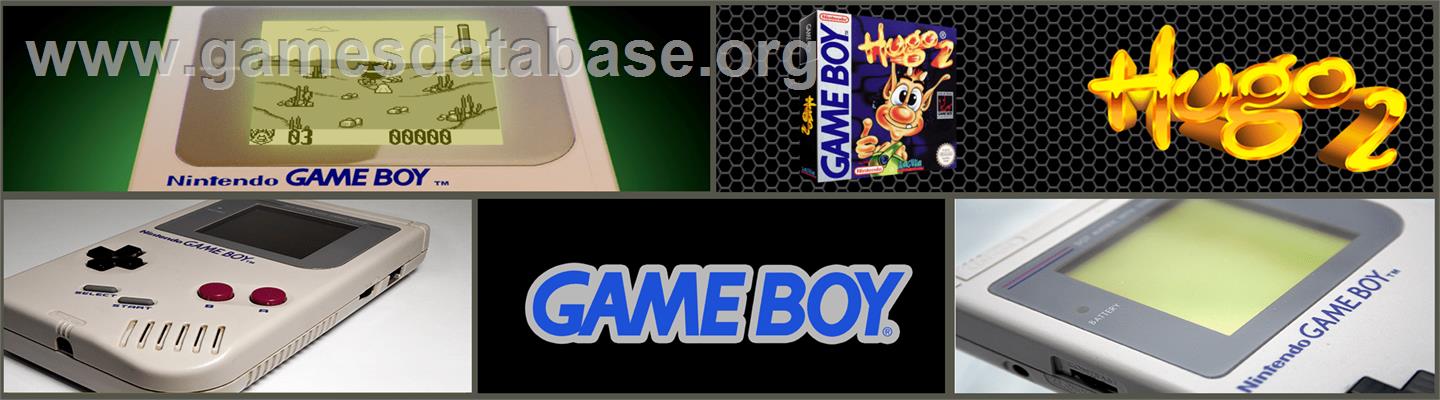 Hugo 2 - Nintendo Game Boy - Artwork - Marquee