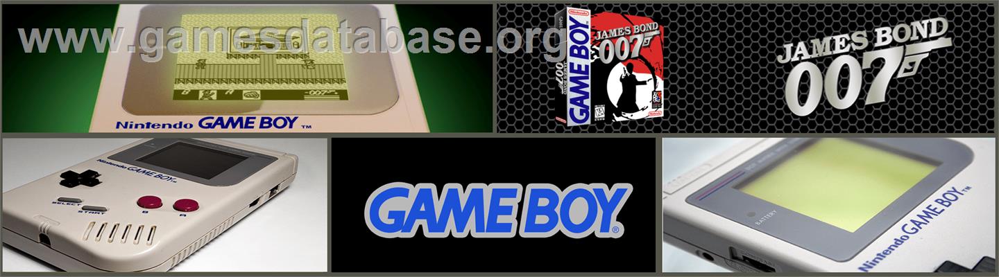 James Bond 007 - Nintendo Game Boy - Artwork - Marquee