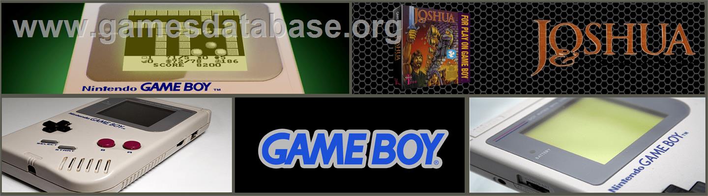 Joshua & the Battle of Jericho - Nintendo Game Boy - Artwork - Marquee
