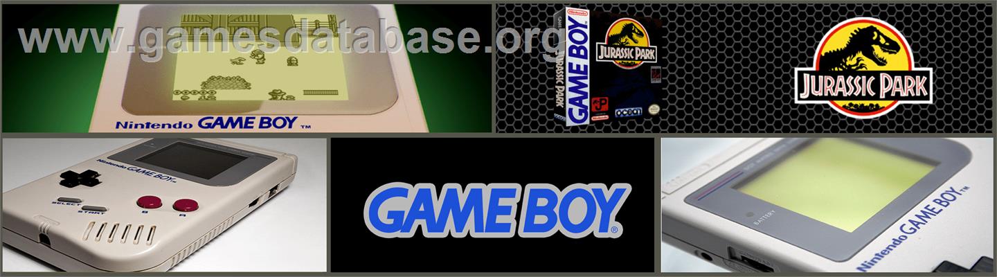Jurassic Park - Nintendo Game Boy - Artwork - Marquee
