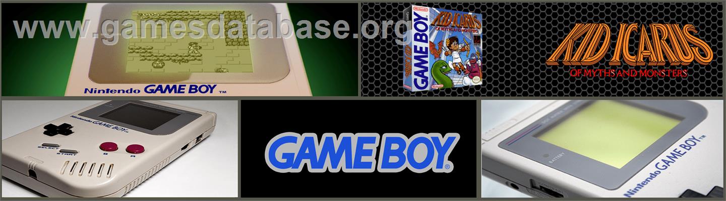 Kid Icarus: Of Myths and Monsters - Nintendo Game Boy - Artwork - Marquee