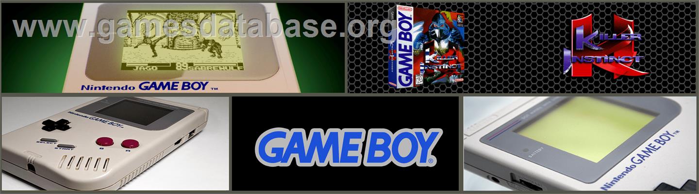 Killer Instinct - Nintendo Game Boy - Artwork - Marquee