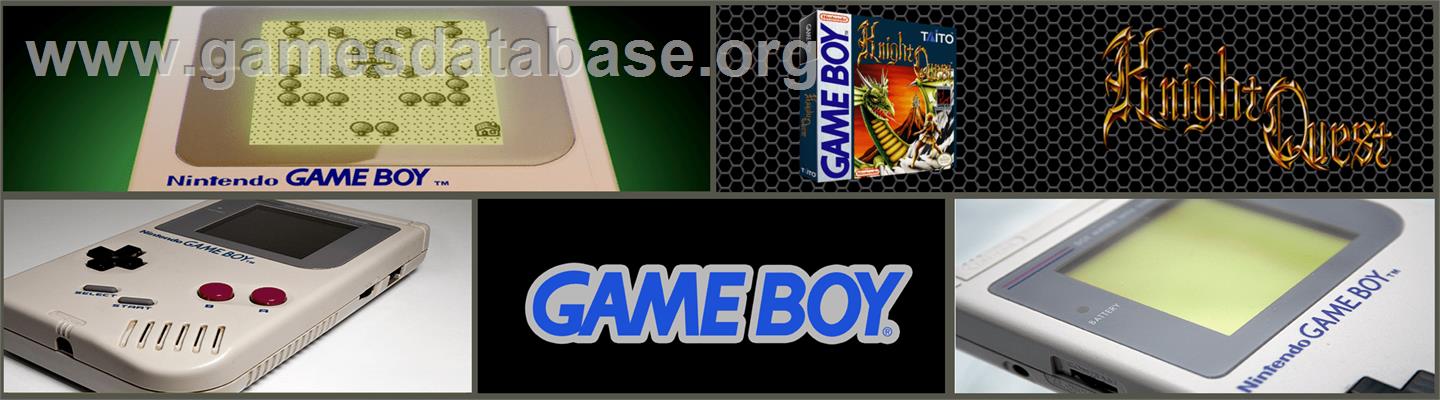 Knight Quest - Nintendo Game Boy - Artwork - Marquee