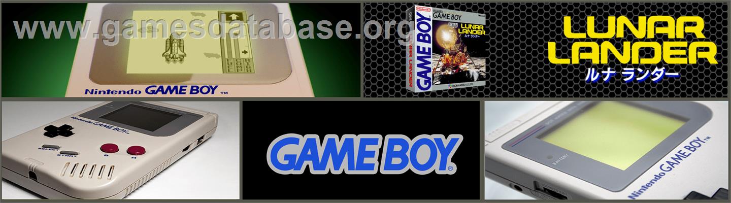 Lunar Lander - Nintendo Game Boy - Artwork - Marquee