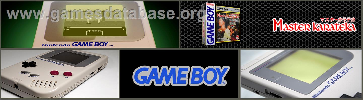 Master Karateka - Nintendo Game Boy - Artwork - Marquee