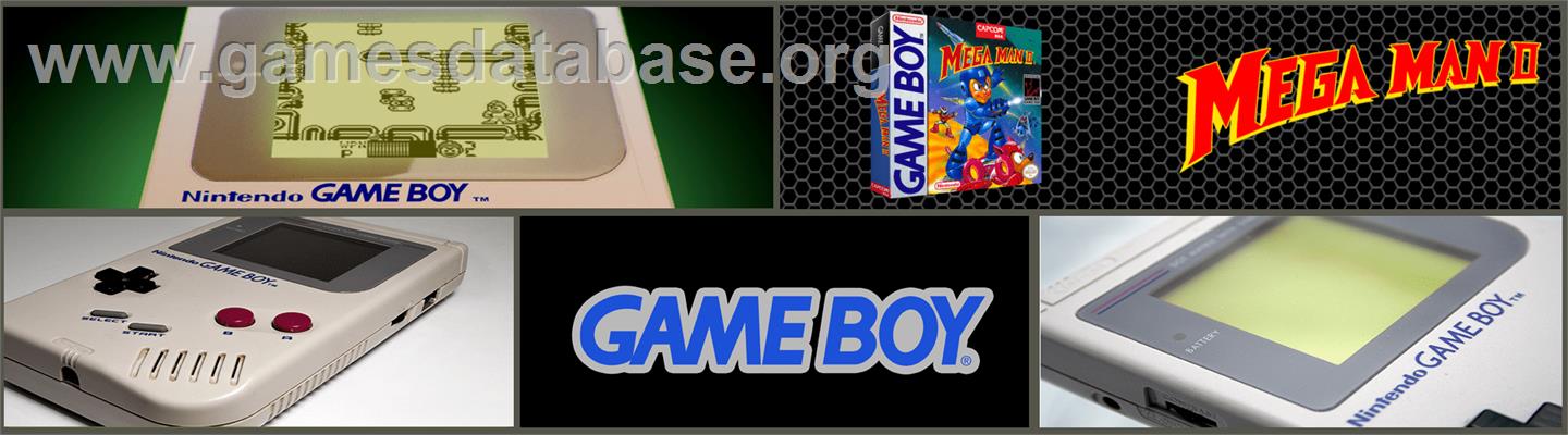 Mega Man 2 - Nintendo Game Boy - Artwork - Marquee