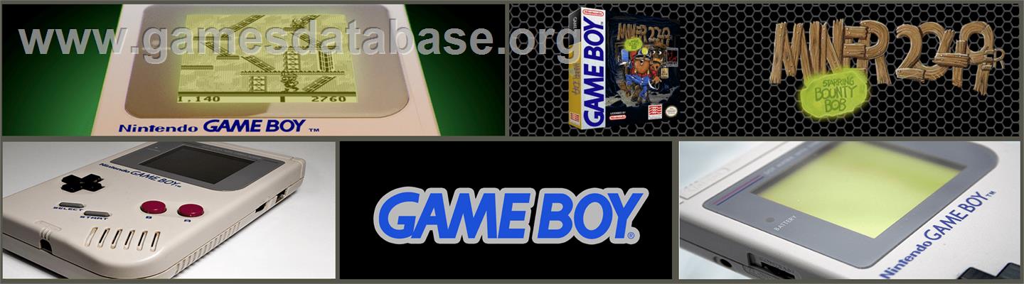 Miner 2049er - Nintendo Game Boy - Artwork - Marquee
