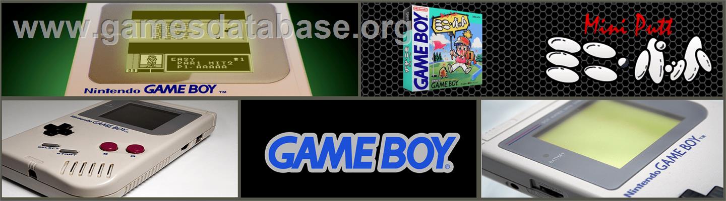 Mini-Putt - Nintendo Game Boy - Artwork - Marquee