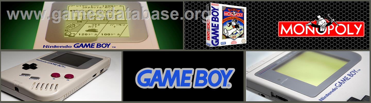 Monopoly - Nintendo Game Boy - Artwork - Marquee