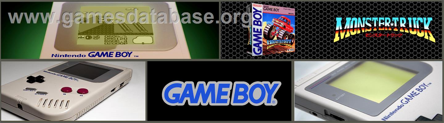 Monster Truck - Nintendo Game Boy - Artwork - Marquee
