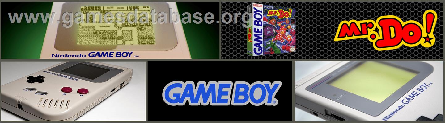 Mr. Do! - Nintendo Game Boy - Artwork - Marquee