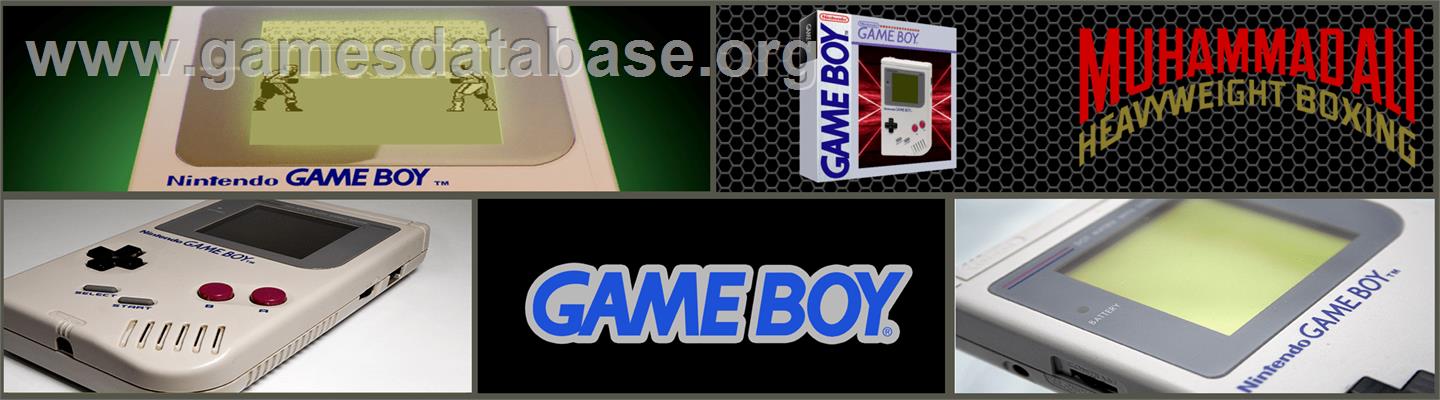 Muhammad Ali Heavyweight Boxing - Nintendo Game Boy - Artwork - Marquee