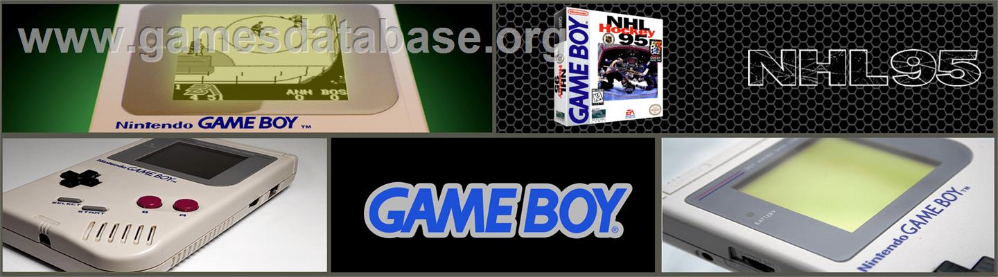 NHL Hockey '95 - Nintendo Game Boy - Artwork - Marquee