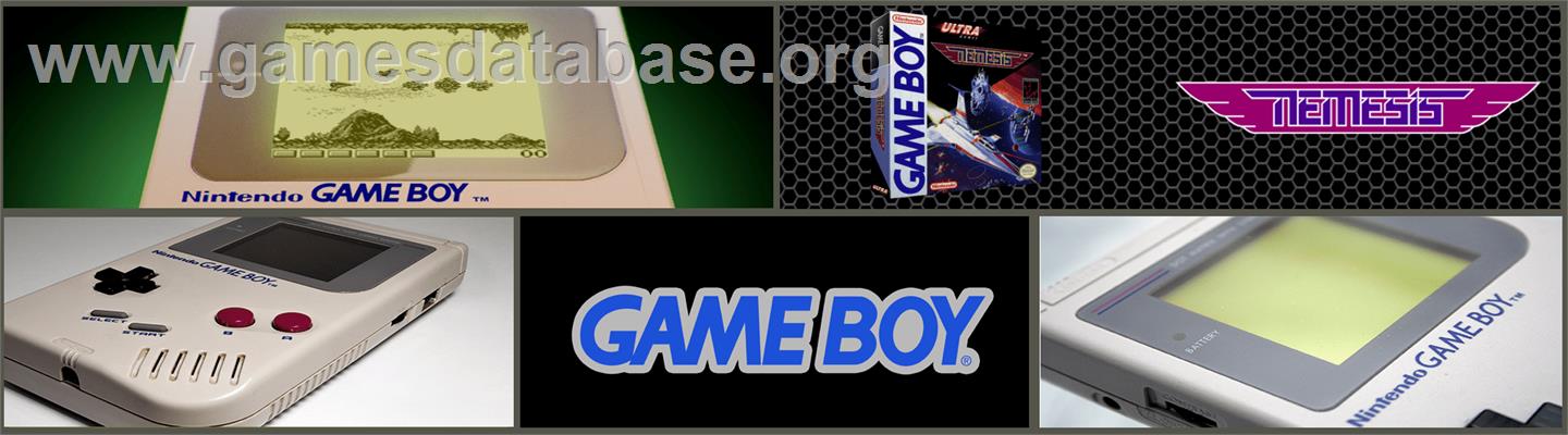 Nemesis - Nintendo Game Boy - Artwork - Marquee