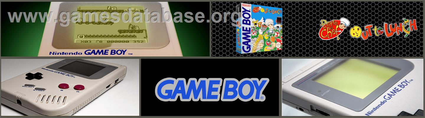 Out To Lunch - Nintendo Game Boy - Artwork - Marquee